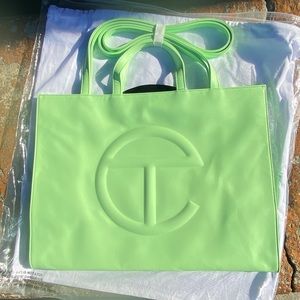 NWT LARGE DOUBLEMINT TELFAR SHOPPING BAG